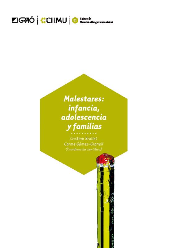 MALESTARES: ONFANCIA, ADOLESCENCIA Y FAMILIAS | 9788478276264 | BRULLET, CRISTINA | Galatea Llibres | Llibreria online de Reus, Tarragona | Comprar llibres en català i castellà online