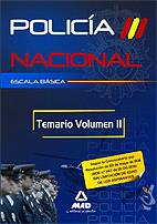 POLICIA NACIONAL ESCALA BASICA TEMARIO 2 | 9788467654486 | RODRIGUEZ YERGO, ANTONIO/VELA QUESADA, PEDRO | Galatea Llibres | Llibreria online de Reus, Tarragona | Comprar llibres en català i castellà online