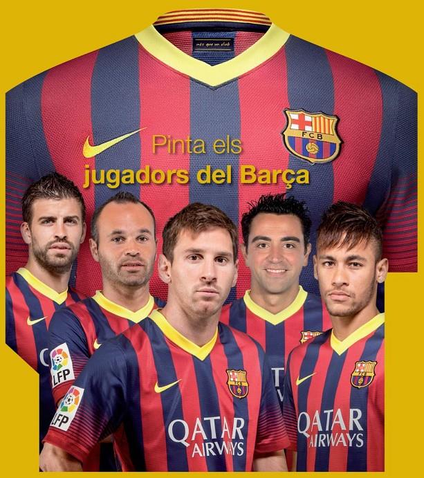 PINTA ELS JUGADORS DEL BARÇA! | 9788490572573 | MARIANI, ANDREA/BATEC, S. L. PRODUCCIONES | Galatea Llibres | Llibreria online de Reus, Tarragona | Comprar llibres en català i castellà online