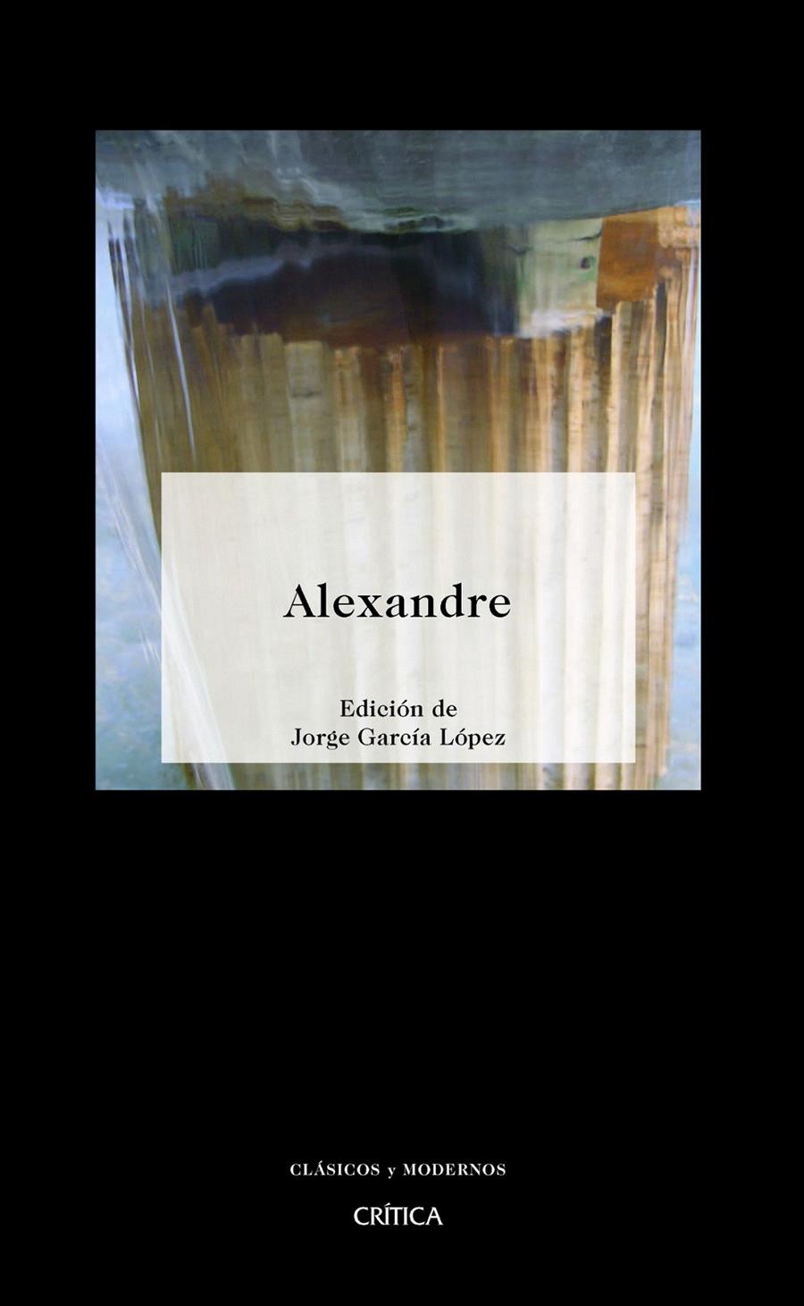 ALEXANDRE | 9788498921144 | GARCÍA LÓPEZ, JORGE | Galatea Llibres | Llibreria online de Reus, Tarragona | Comprar llibres en català i castellà online