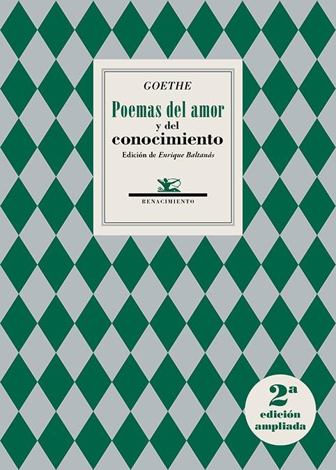 POEMAS DEL AMOR Y DEL CONOCIMIENTO | 9788410148802 | GOETHE, JOHANN WOLFGANG VON | Galatea Llibres | Llibreria online de Reus, Tarragona | Comprar llibres en català i castellà online