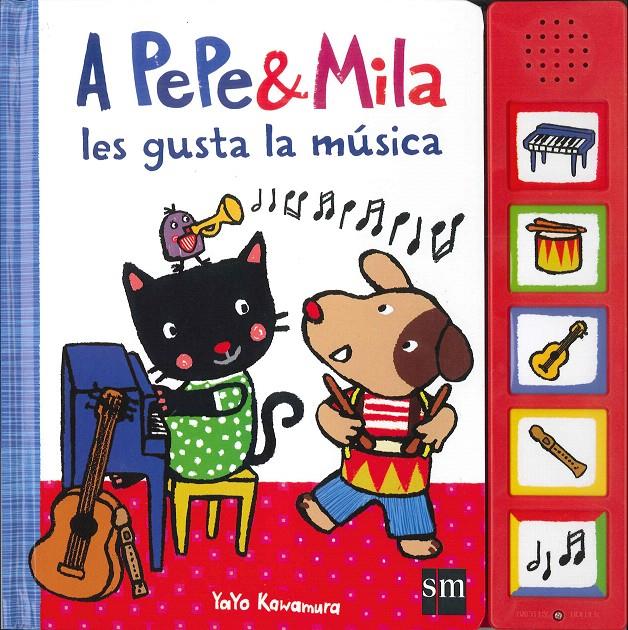 A PEPE&MILA LES GUSTA LA MUSICA | 9788467577150 | KAWAMURA, YAYO | Galatea Llibres | Librería online de Reus, Tarragona | Comprar libros en catalán y castellano online