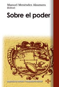 SOBRE EL PODER | 9788430945528 | MENENDEZ, MANUEL | Galatea Llibres | Librería online de Reus, Tarragona | Comprar libros en catalán y castellano online