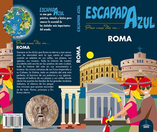 ROMA ESCAPADA AZUL 2018 | 9788417368814 | INGELMO, ÁNGEL | Galatea Llibres | Librería online de Reus, Tarragona | Comprar libros en catalán y castellano online