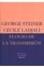 ELOGIO DE LA TRANSMISION | 9788478448784 | STEINER, GEORGE | Galatea Llibres | Llibreria online de Reus, Tarragona | Comprar llibres en català i castellà online