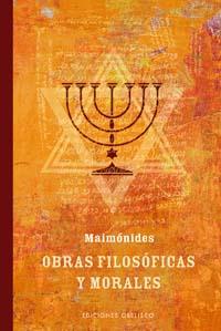 OBRAS FILOSOFICAS Y MORALES | 9788497772082 | MAIMONIDES | Galatea Llibres | Librería online de Reus, Tarragona | Comprar libros en catalán y castellano online