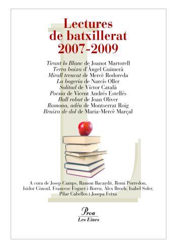 LECTURES DE BATXILLERAT 2007-2009 | 9788484372769 | VV.AA. | Galatea Llibres | Librería online de Reus, Tarragona | Comprar libros en catalán y castellano online