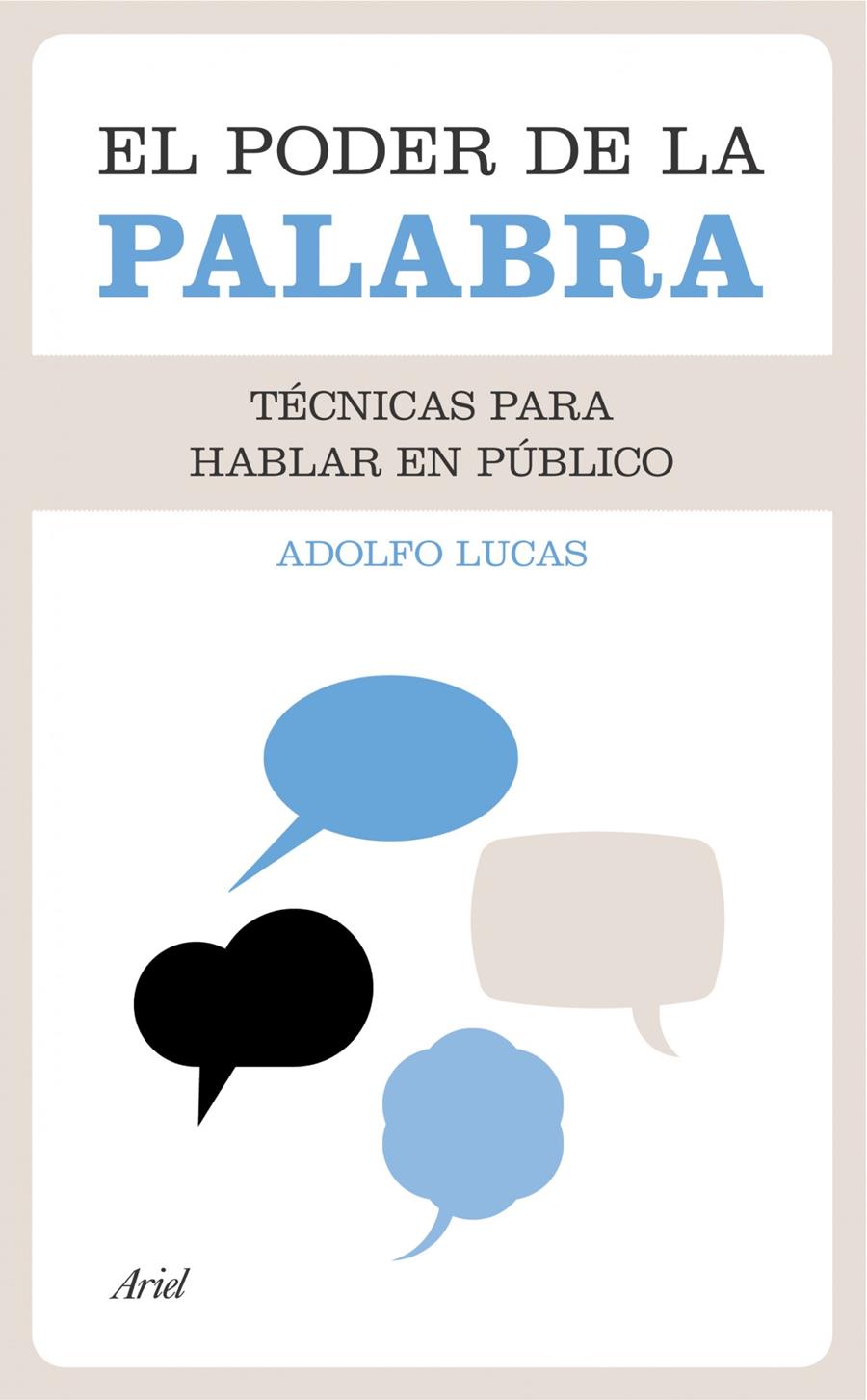 PODER DE LA PALABRA, EL | 9788434413092 | LUCAS, ADOLFO | Galatea Llibres | Llibreria online de Reus, Tarragona | Comprar llibres en català i castellà online