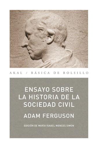 ENSAYO SOBRE LA HISTORIA DE LA SOCIEDAD CIVIL | 9788446026938 | FERGUSON, ADAM | Galatea Llibres | Llibreria online de Reus, Tarragona | Comprar llibres en català i castellà online