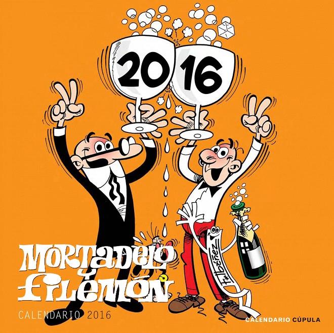 CALENDARIO MORTADELO Y FILEMÓN 2016 | 9788448021696 | Galatea Llibres | Llibreria online de Reus, Tarragona | Comprar llibres en català i castellà online