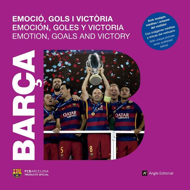 BARÇA. EMOCIÓ, GOLS I VICTÒRIA | 9788415307457 | ARROYO, NATÀLIA | Galatea Llibres | Llibreria online de Reus, Tarragona | Comprar llibres en català i castellà online