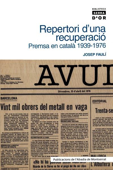 REPERTORI D'UNA RECUPERACIÓ | 9788484157816 | FAULI, JOSEP | Galatea Llibres | Llibreria online de Reus, Tarragona | Comprar llibres en català i castellà online