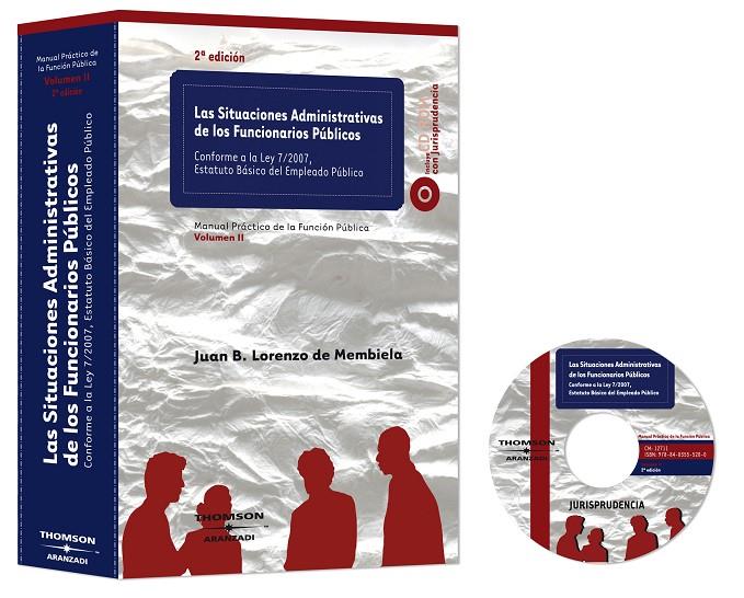 SITUACIONES ADMINISTRATIVAS DE LOS FUNCIONARIOS PUBLICOS | 9788483555200 | LORENZO DE MEMBIELA, JUAN B. | Galatea Llibres | Librería online de Reus, Tarragona | Comprar libros en catalán y castellano online