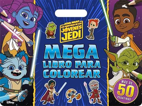 STAR WARS. LAS AVENTURAS DE LOS JÓVENES JEDI. MEGALIBRO PARA COLOREAR | 9788408283096 | Galatea Llibres | Llibreria online de Reus, Tarragona | Comprar llibres en català i castellà online