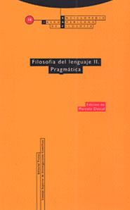 FILOSOFIA DEL LENGUAJE II. PRAGMATICA | 9788481643336 | DASCAL, MARCELO | Galatea Llibres | Librería online de Reus, Tarragona | Comprar libros en catalán y castellano online