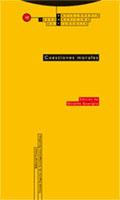 CUESTIONES MORALES | 9788481641295 | GUARIGLIA, OSVALDO | Galatea Llibres | Librería online de Reus, Tarragona | Comprar libros en catalán y castellano online