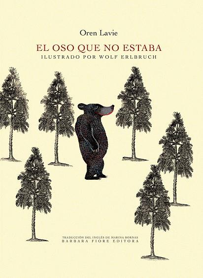 EL OSO QUE NO ESTABA | 9788415208693 | LAVIE, OREN | Galatea Llibres | Llibreria online de Reus, Tarragona | Comprar llibres en català i castellà online