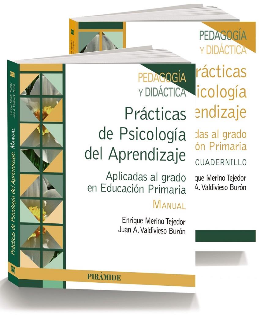 PRÁCTICAS DE PSICOLOGÍA DEL APRENDIZAJE. PACK | 9788436833799 | MERINO TEJEDOR, ENRIQUE/VALDIVIESO BURÓN, JUAN A. | Galatea Llibres | Llibreria online de Reus, Tarragona | Comprar llibres en català i castellà online