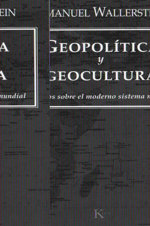 GEOPOLITICA Y GEOCULTURA | 9788472456372 | WALLERSTEIN, IMMANUEL | Galatea Llibres | Llibreria online de Reus, Tarragona | Comprar llibres en català i castellà online