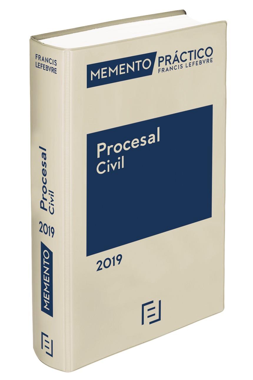 MEMENTO PROCESAL CIVIL 2019 | 9788417544133 | Galatea Llibres | Llibreria online de Reus, Tarragona | Comprar llibres en català i castellà online