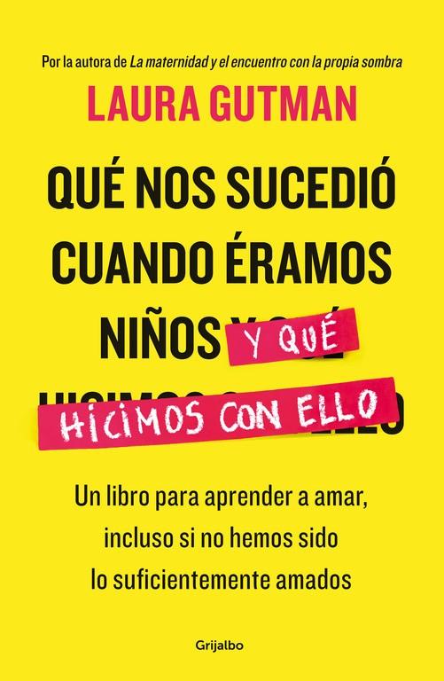 QUÉ NOS SUCEDIÓ CUANDO ÉRAMOS NIÑOS Y QUÉ HICIMOS CON ELLO | 9788425354717 | GUTMAN, LAURA | Galatea Llibres | Llibreria online de Reus, Tarragona | Comprar llibres en català i castellà online