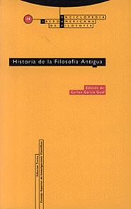 HISTORIA DE LA FILOSOFIA ANTIGUA | 9788481641547 | GARCIA GUAL, CARLOS | Galatea Llibres | Llibreria online de Reus, Tarragona | Comprar llibres en català i castellà online