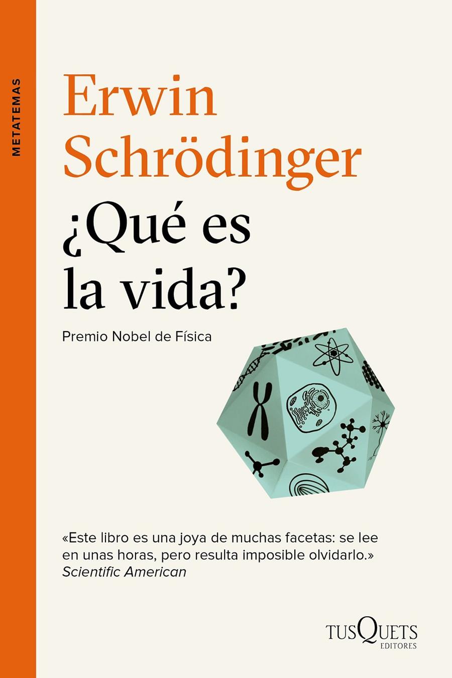 QUÉ ES LA VIDA? | 9788490661680 | SCHRÖDINGER, ERWIN | Galatea Llibres | Llibreria online de Reus, Tarragona | Comprar llibres en català i castellà online