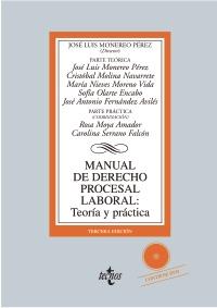 MANUAL DE DERECHO PROCESAL LABORAL: TEORIA Y PRACTICA | 9788430955312 | MONEREO PÉREZ, JOSÉ LUIS/MOLINA NAVARRETE, CRISTÓBAL/MORENO VIDA, MARÍA NIEVES/OLARTE ENCABO, SOFÍA/ | Galatea Llibres | Librería online de Reus, Tarragona | Comprar libros en catalán y castellano online