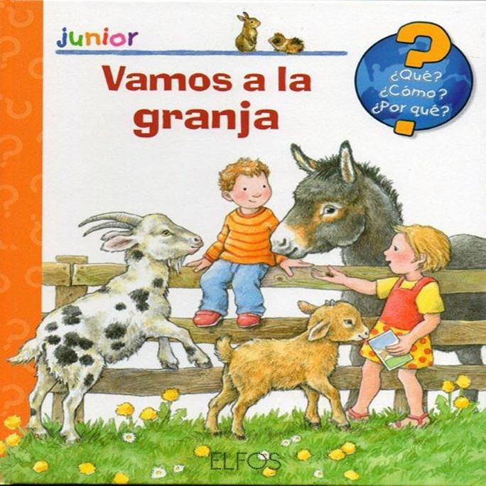 VAMOS A LA GRANJA - QUE, COMO, PORQUE JUNIOR | 9788484233343 | VARIOS AUTORES | Galatea Llibres | Librería online de Reus, Tarragona | Comprar libros en catalán y castellano online