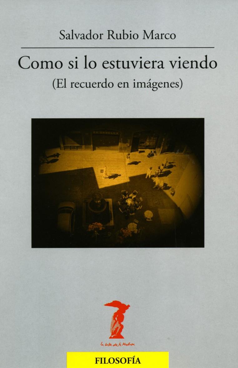 COMO SI LO ESTUVIERA VIENDO | 9788477749349 | RUBIO MARCO, SALVADOR | Galatea Llibres | Llibreria online de Reus, Tarragona | Comprar llibres en català i castellà online