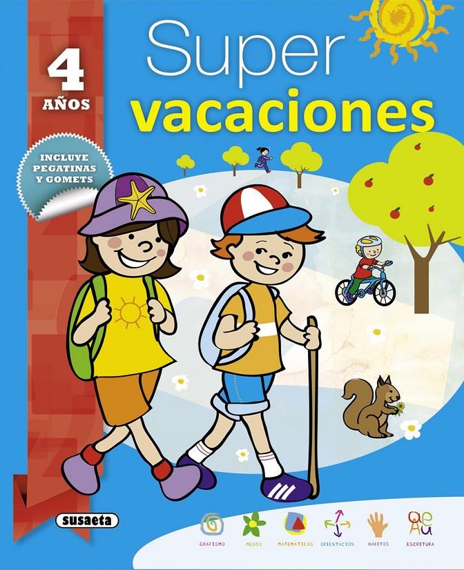 SUPER VACACIONES 4 AÑOS | 9788467735550 | Galatea Llibres | Llibreria online de Reus, Tarragona | Comprar llibres en català i castellà online