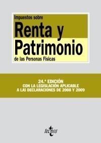 IMPUESTOS SOBRE RENTA Y  PATRIMONIO DE LAS PERSONAS FÍSICAS | 9788430948772 | SOLER ROCH, MARÍA TERESAED. LIT./MARTÍN QUERALT, J | Galatea Llibres | Librería online de Reus, Tarragona | Comprar libros en catalán y castellano online