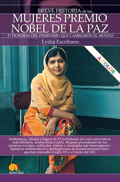 BREVE HISTORIA DE LAS MUJERES PREMIO NOBEL DE LA PAZ | 9788413051888 | ESCRIBANO, LYDIA | Galatea Llibres | Llibreria online de Reus, Tarragona | Comprar llibres en català i castellà online