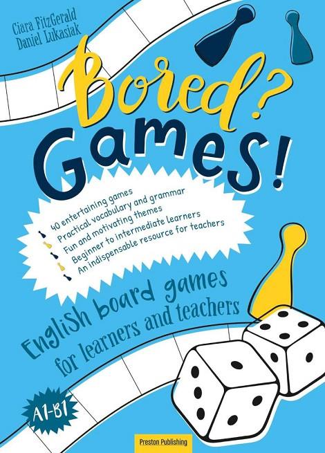 BORED GAMES! BLUE (A1-B1) | 9788364211973 | FITZGERALD, CIARA/LUKASIAK, DANIEL | Galatea Llibres | Llibreria online de Reus, Tarragona | Comprar llibres en català i castellà online