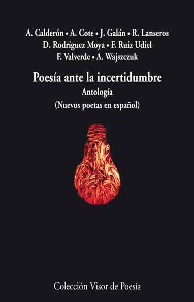 POESIA ANTE LA INCERTIDUMBRE | 9788498957853 | VV.AA | Galatea Llibres | Llibreria online de Reus, Tarragona | Comprar llibres en català i castellà online