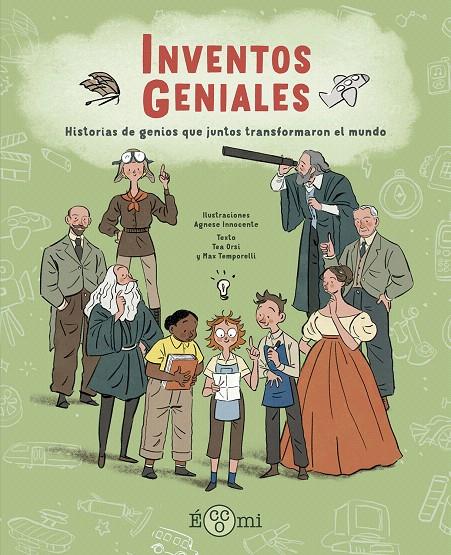 INVENTOS GENIALES | 9788419262516 | TEMPORELLI, MAX/ORSI, TEA | Galatea Llibres | Llibreria online de Reus, Tarragona | Comprar llibres en català i castellà online