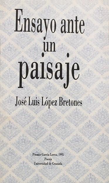 ENSAYO ANTE UN PAISAJE | 9788433822017 | LOPEZ BRETONES, JOSE LUIS | Galatea Llibres | Llibreria online de Reus, Tarragona | Comprar llibres en català i castellà online