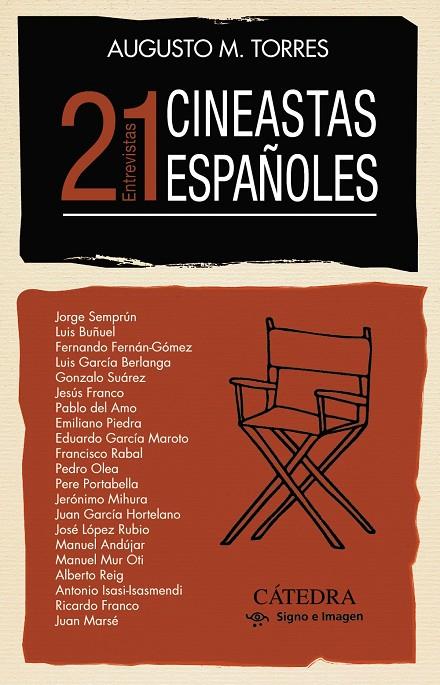 21 CINEASTAS ESPAÑOLES | 9788437644448 | TORRES, AUGUSTO M. | Galatea Llibres | Llibreria online de Reus, Tarragona | Comprar llibres en català i castellà online