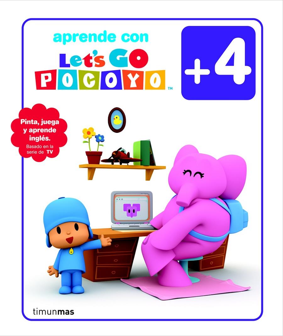 POCOYO LET'S GO. LIBRO DE ACTIVIDADES +4 | 9788408101895 | ZINKIA | Galatea Llibres | Librería online de Reus, Tarragona | Comprar libros en catalán y castellano online