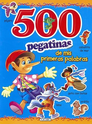 500 PEGATINAS DE MIS PRIMERAS PALABRAS  | 9788490379875 | AA.VV | Galatea Llibres | Llibreria online de Reus, Tarragona | Comprar llibres en català i castellà online