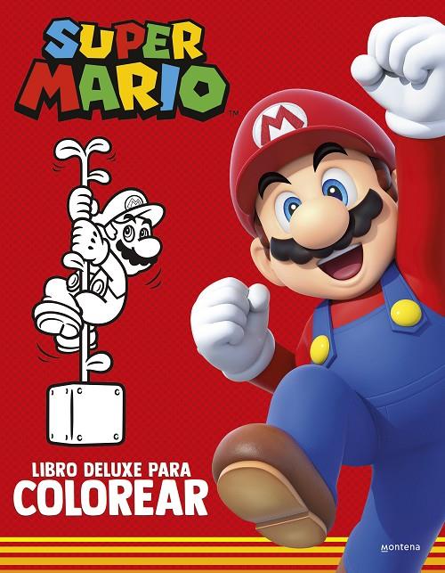 SUPER MARIO: LIBRO DELUXE PARA COLOREAR (COLECCIÓN SUPER MARIO) | 9788419975539 | Galatea Llibres | Llibreria online de Reus, Tarragona | Comprar llibres en català i castellà online