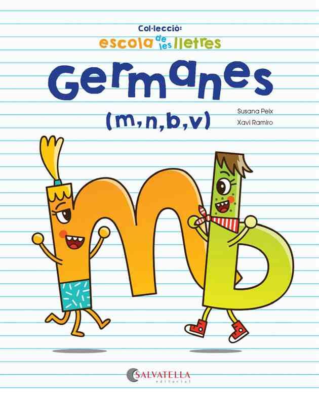 GERMANES (M,N,B,V) | 9788417091293 | PEIX CRUZ, SUSANA/RAMIRO I GRANOLLERS, XAVI | Galatea Llibres | Librería online de Reus, Tarragona | Comprar libros en catalán y castellano online