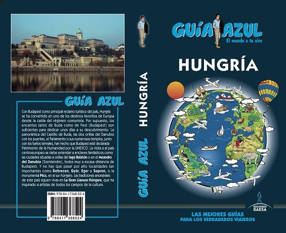 HUNGRIA GUÍA AZUL 2018 | 9788417368524 | LEDRADO, PALOMA | Galatea Llibres | Llibreria online de Reus, Tarragona | Comprar llibres en català i castellà online