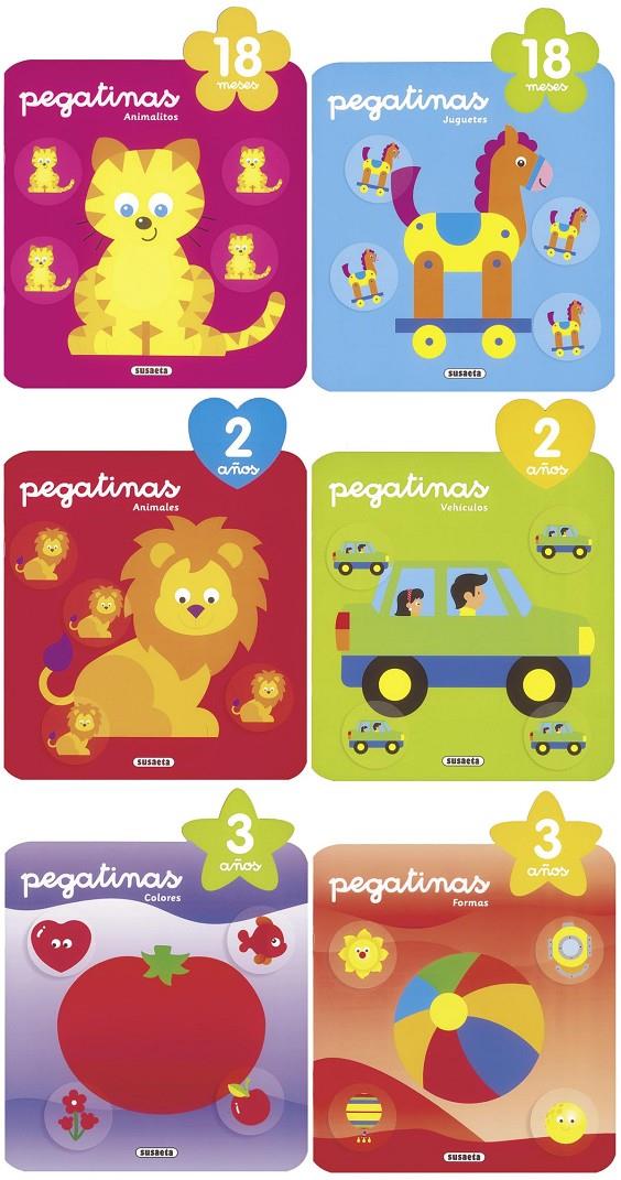 CRECE CON PEGATINAS (6 TÍTULOS) | 9788467727685 | BUSQUETS, JORDI | Galatea Llibres | Librería online de Reus, Tarragona | Comprar libros en catalán y castellano online