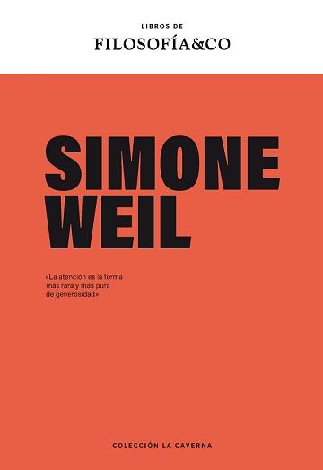 SIMONE WEIL | 9788417786823 | WEIL, SIMONE | Galatea Llibres | Librería online de Reus, Tarragona | Comprar libros en catalán y castellano online