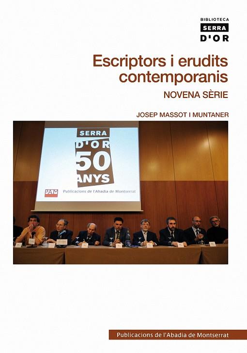 ESCRIPTORS I ERUDITS CONTEMPORANIS | 9788498832495 | MASSOT I MUNTANER, JOSEP | Galatea Llibres | Llibreria online de Reus, Tarragona | Comprar llibres en català i castellà online