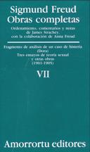 OBRAS COMPLETAS VOL. 7 TRES ENSAYOS DE TEORIA SEXUAL | 9789505185832 | FREUD | Galatea Llibres | Llibreria online de Reus, Tarragona | Comprar llibres en català i castellà online