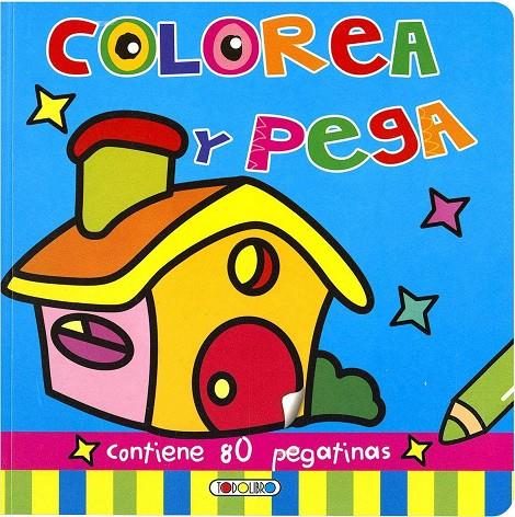 COLOREA Y PEGA CASA | 9788417489458 | AA.VV. | Galatea Llibres | Llibreria online de Reus, Tarragona | Comprar llibres en català i castellà online