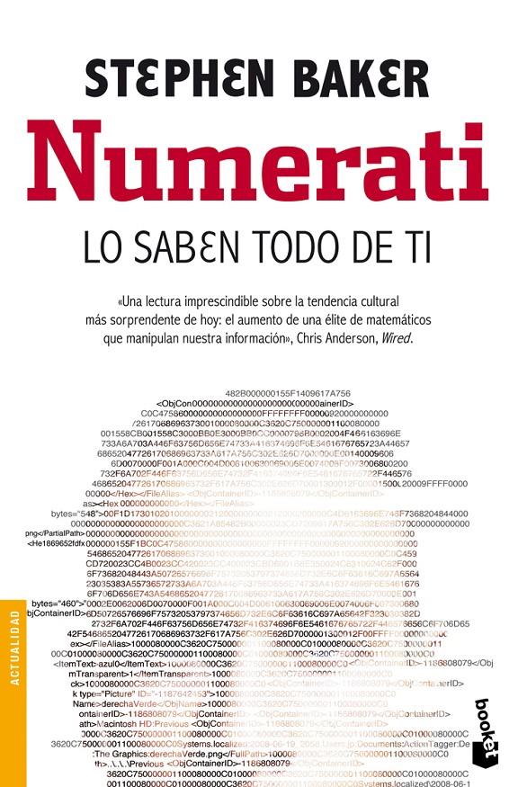 NUMERATI | 9788432251047 | BAKER, STEPHEN | Galatea Llibres | Llibreria online de Reus, Tarragona | Comprar llibres en català i castellà online