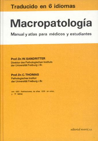 MACROPATOLOGIA | 9788429155754 | SANDRITTER, W. ... [ET AL.] | Galatea Llibres | Llibreria online de Reus, Tarragona | Comprar llibres en català i castellà online